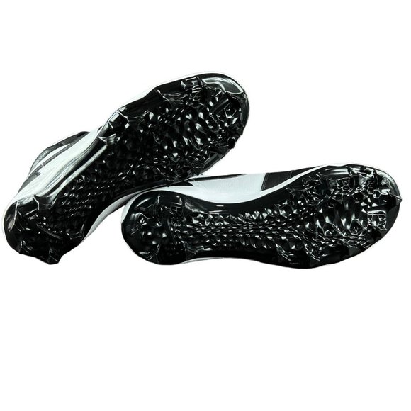 Nike Jordan 1 Mid TB Panda Black White Football Cleats FJ6805-100 Men's Sz 10-13 - Picture 9 of 9